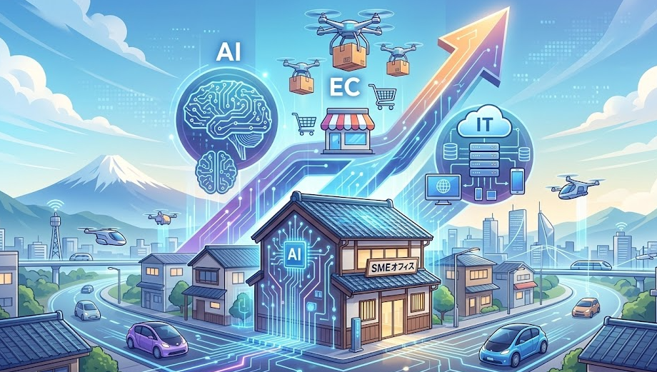 2026年の中小企業DX:IT・AI・ECの融合がもたらす新たな成長戦略