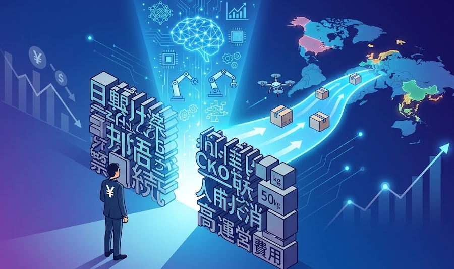 【円安時代の海外進出】越境ECの「言語の壁」と「作業コスト」をAI自動化で突破する方法